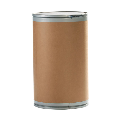 35 Gallon Kraft Fiber Open Head Drum, Steel Cover, Lever Lock, UN Rated