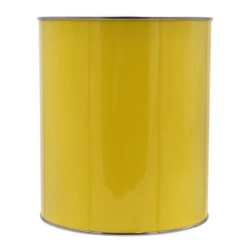 1 Gallon Yellow Metal Paint Can, 610 x 711, Unlined