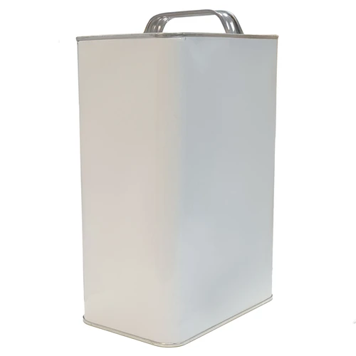 1 Gallon White Coat F-Style Metal Can, 610 x 907, 32 MM REL Opening, Unlined, UN Rated