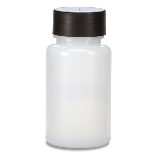 120 cc Natural HDPE Plastic Wide Mouth Round Packer Bottle, 38mm 38-400, 17 Gram