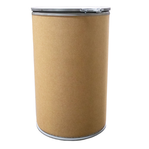55 Gallon Kraft Fiber Open Head HCCAP Drum, w/ Plastic Cover, Lok-Rim, No Fittings, Urethane Gasket, Steel Lever Lock Ring, UN Rated