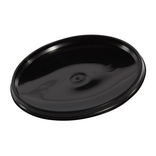 38.5 oz Black PP Plastic Tub Cover
