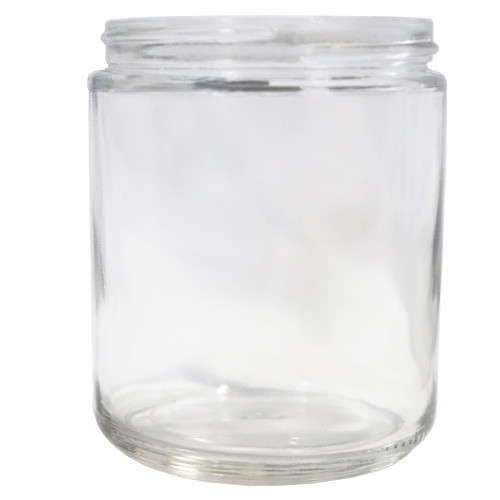 8 oz Flint Glass Straight Side Jar, 70mm 70-400