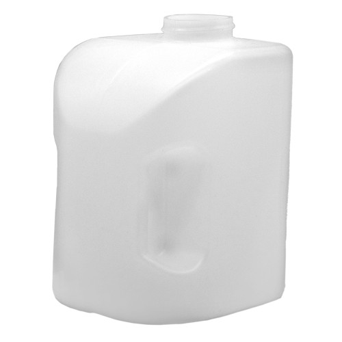 32 oz Natural HDPE Plastic Square Pinch Grip Jar, 38mm 38-400, 53 Gram