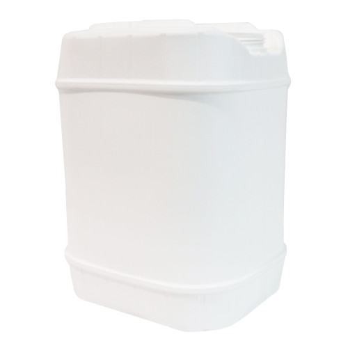 20 Liter White HDPE Plastic Tight Head Pail, 70mm Open, 6TPI, TE Dust Cap, 22 mm Closed Vent w/Cap, UN Rated