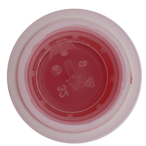 32mm Red LDPE Plastic Child Resistant Release Cap