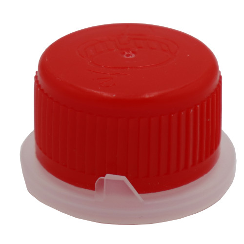 32mm Red LDPE Plastic Child Resistant Release Cap