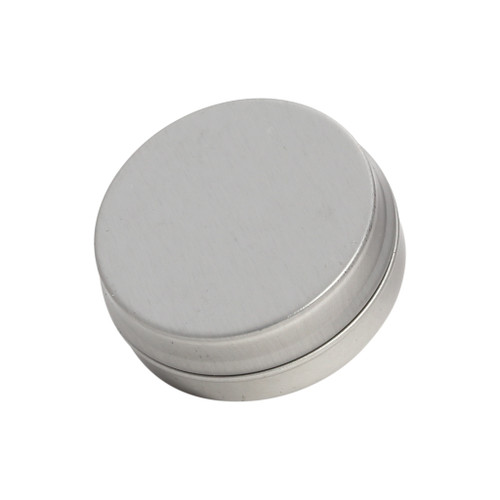 1/2 oz Metal Ink Tin Can, Unlined 1 9/16"x1/2" w/ Lid