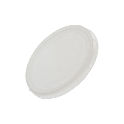 32 oz Natural HDPE Plastic Tub Cover