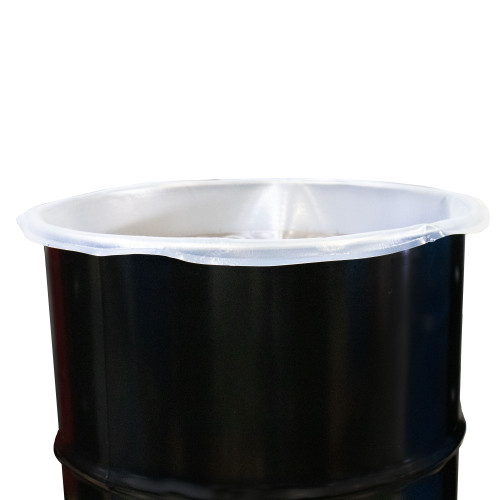55 Gallon 15 mil LDPE Plastic Pleated Drum HedLiner