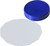 120mm White PP Plastic Triple Thread Canister Lid with F217 Liner