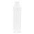 12 oz Clear PET Plastic Hexagon Custom Bottle, 28mm 28-400, 36 Gram
