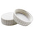 63MM White PP Plastic Tamper Evident Cap, Heat Seal Liner