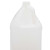 128 oz Natural HDPE Plastic Industrial Round Bottle, 38mm 38-400, 120 Gram, Bag of 50