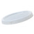 2 Gallon Natural HDPE Plastic Pail Cover