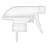 28mm 28-400 White PP Plastic Trigger Sprayer, Spray/Off , 1.1 CC, 9.25" Dip Tube