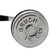 1-3/4" Metal BIC #1 Closure, 5-1/4" Bent to 4-3/4", OAL, Black Polyethylene Coated, 3/4 TR Hex Head, Grade 2, for 16 oz Containers