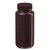 500 mil Amber HDPE Plastic Wide Mouth Bottle, 53mm 53-415, Cap Included