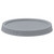 2 Gallon Gray HDPE Plastic Pail Tear Tab Pail Cover