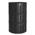 55 Gallon Black Steel Tight Head #2 Drum, Unlined, Black Cover, 2" & 3/4" TriSure Fitting, UN Rated