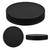 89mm 89-400 PP Plastic Ribbed Side Cap, Smooth Top, Heat Seal Liner