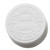1 1/8" White PE Plastic Child Resistant Cap, Metal Innerseal, .060 F217 Liner