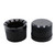 33mm 33-360 Black PP Plastic Screw Tamper Evident Cap  w/ Pouring Insert