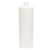 16 oz Natural HDPE Plastic Cylinder Bottle, 28mm 28-410, 30 Gram