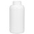 500 cc White PET Plastic Round Packer Bottle, 45mm 45-400, 51.50 Gram
