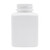250 cc White HDPE Plastic Oblong Bottle, 43mm 43-400, 23.5 Gram