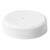38mm 38-400 White PP Plastic Smooth Top, Ribbed Side Cap, F217 Liner