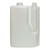 2 Liter Natural HDPE Plastic Twin Neck Bettix Bottle, 28mm 28-400 & 38-400, 150 Gram, Graduation Marks
