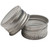 1 1/8" Beta Silver Metal Screw Cap, Helical Knurl, .060 Tri-Foil, w/ F217 Liner
