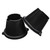 1 Gallon Black PP Plastic TruSnap Pour Spout