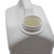 2.5 Gallon White HDPE Plastic F-Style Bottle, Flame Treated, 2 x 1, 63mm 63-485, White Box w/ Hand Holds,  365 Gram, UN Rated