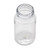 120 cc/mL Clear PET Plastic Round Packer Bottle, 38mm 38-400, 21 Gram