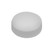 38mm 38-400 White PP Plastic Matte Top, Ribbed Sides Cap w/ F217 & PS22 Plain Liner