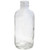 4 oz Flint Glass Boston Round Bottle, 22mm 22-400