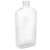 425 ml Clear PET Plastic Metric Drug Oblong Plastic Bottle, 28mm 28-410, 37.3 Gram