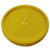 3.5-6-Gallon Yellow HDPE Plastic Pail Cover