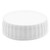 63mm White PP Plastic Screw Cap, w/ Foam F217 Liner