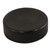 38mm 38-400 Black PP Plastic Matte Top, Ribbed Sides Cap, w/ Plain Heat Seal, Foil Seal