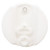15 Gallon White HDPE Plastic Tight Head Drum, 2" & 3/4" Fitting, EPDM Gasket, 2.5% UV Inhibitor, UN Rated