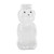 8 oz Clear PET Honey Bear Bottle, 38mm 38-400, 23.7 Gram, Double Panel