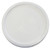 1 Gallon Ivory White HDPE Plastic Pail Cover