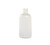 6 oz Natural LDPE Plastic Boston Round Bottle, 24mm 24-410, 25 Gram