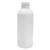 4 oz White LDPE Bullet Round Bottle, 24mm 24-410, 14 Gram, Unflamed