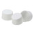24mm 24-410 White PP Screw Cap w/ SureSeal Liner