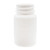 60 cc White HDPE Plastic Round Packer Bottle, 33mm 33-400, 9.7 Gram