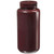 1 Liter Amber HDPE Plastic Wide Mouth Leakproof Bottle, 63mm 63-415, 90 Gram, Unassembled w/ Cap in Box